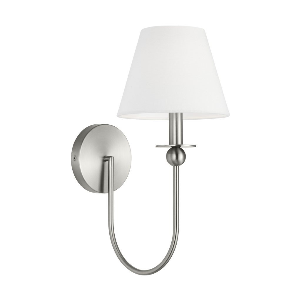 Elsay Small Sconce Brushed Nickel