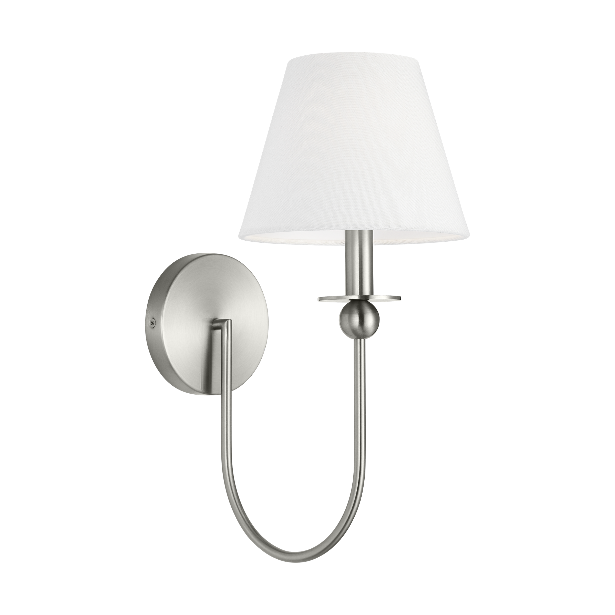 Elsay Small Sconce Brushed Nickel