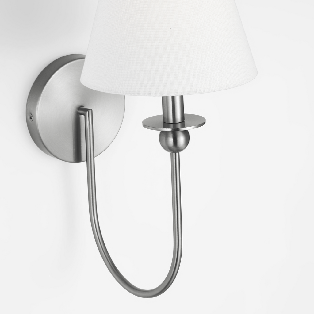 Elsay Small Sconce Brushed Nickel