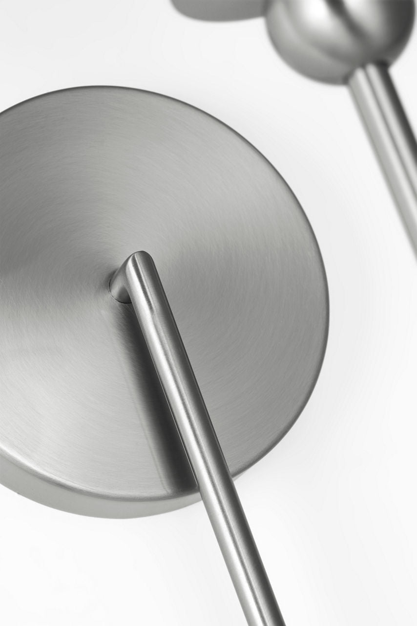 Elsay Small Sconce Brushed Nickel