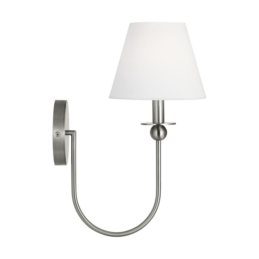 Elsay Small Sconce Brushed Nickel