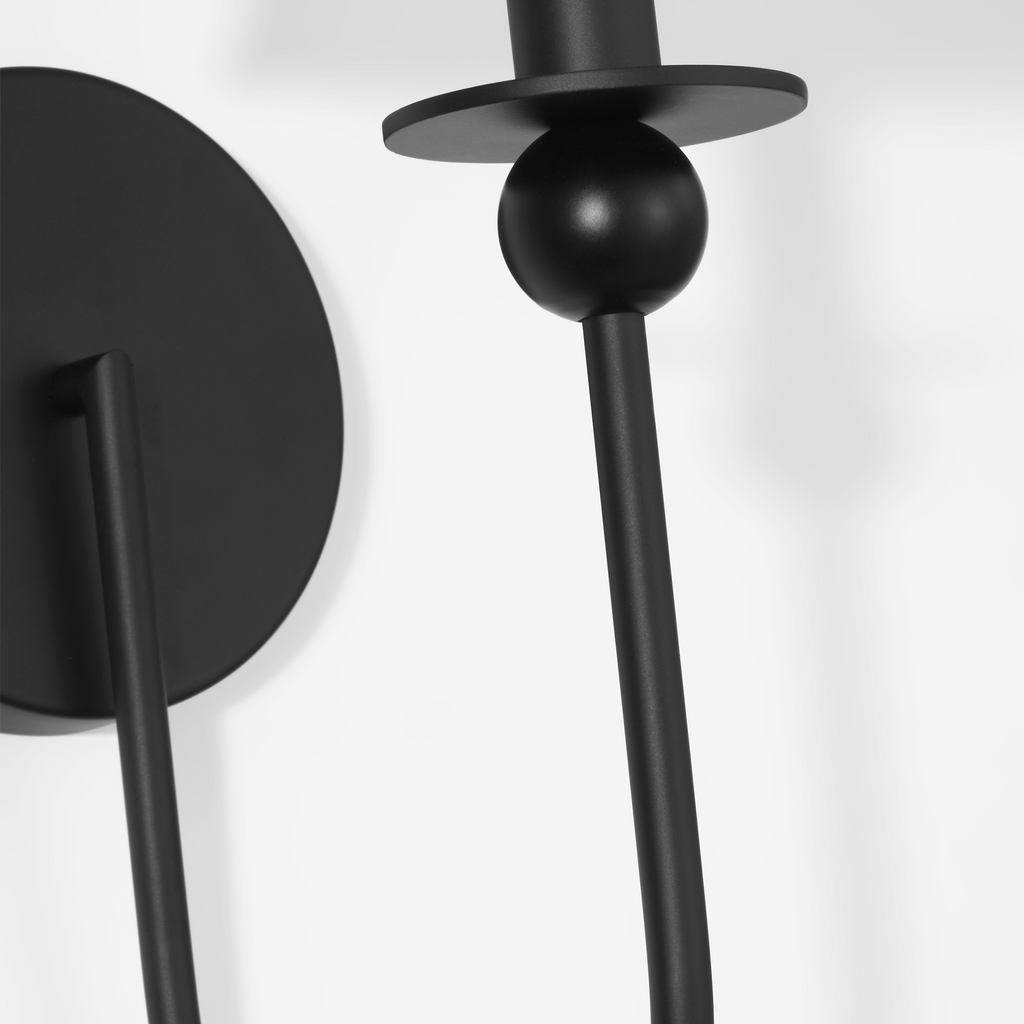 Elsay Small Sconce Midnight Black