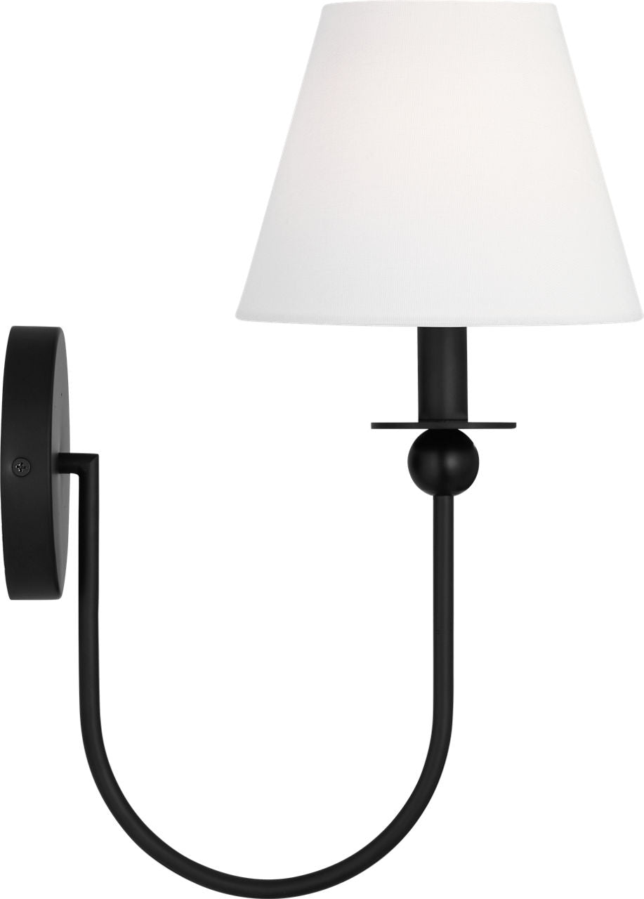 Elsay Small Sconce Midnight Black