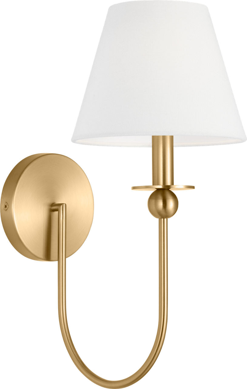 Elsay Small Sconce Satin Brass