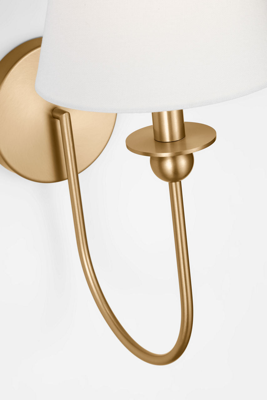 Elsay Small Sconce Satin Brass