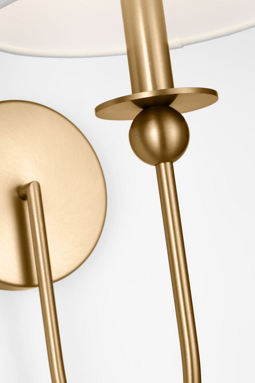 Elsay Small Sconce Satin Brass