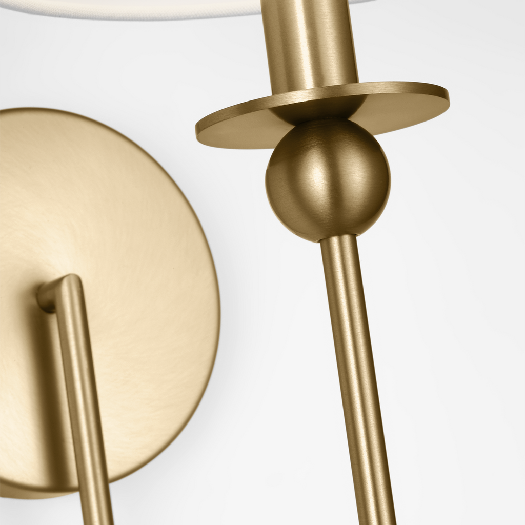Elsay Small Sconce Satin Brass