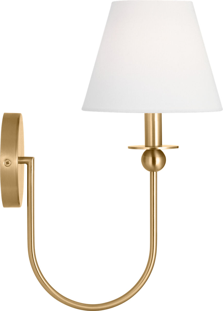 Elsay Small Sconce Satin Brass