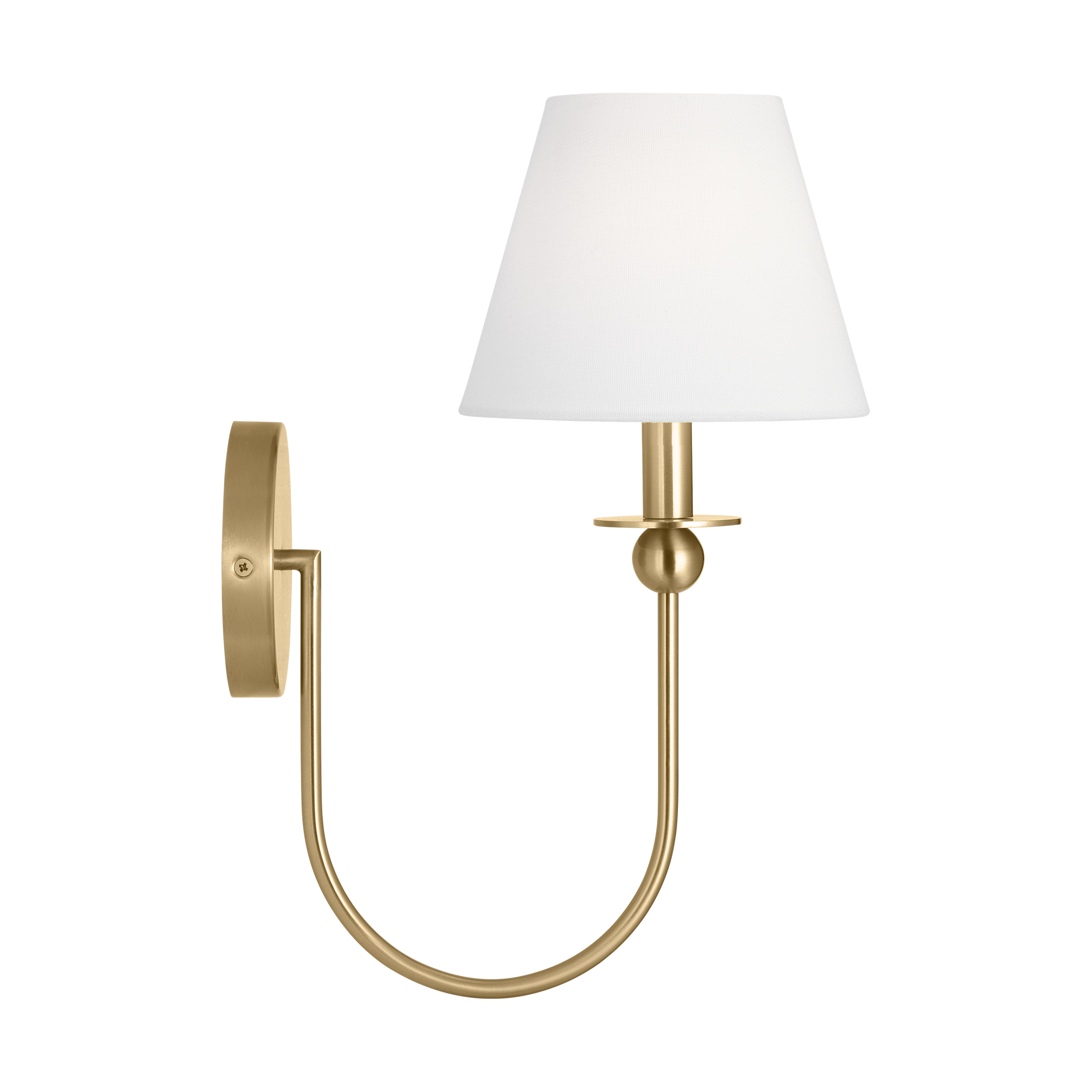 Elsay Small Sconce Satin Brass