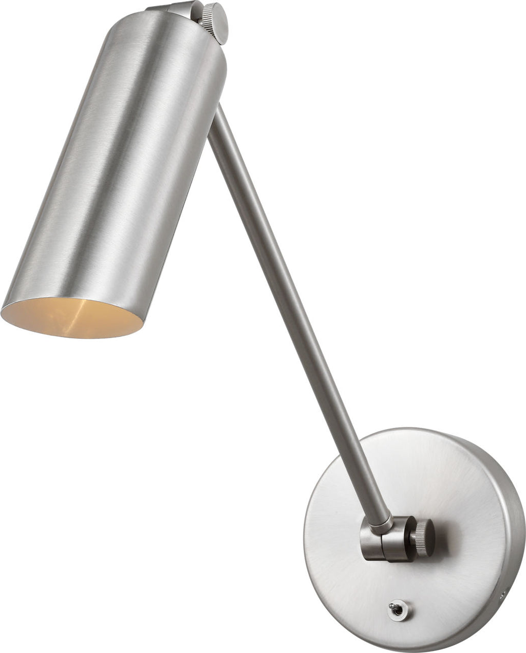 Frasar Arm Medium Sconce Brushed Nickel