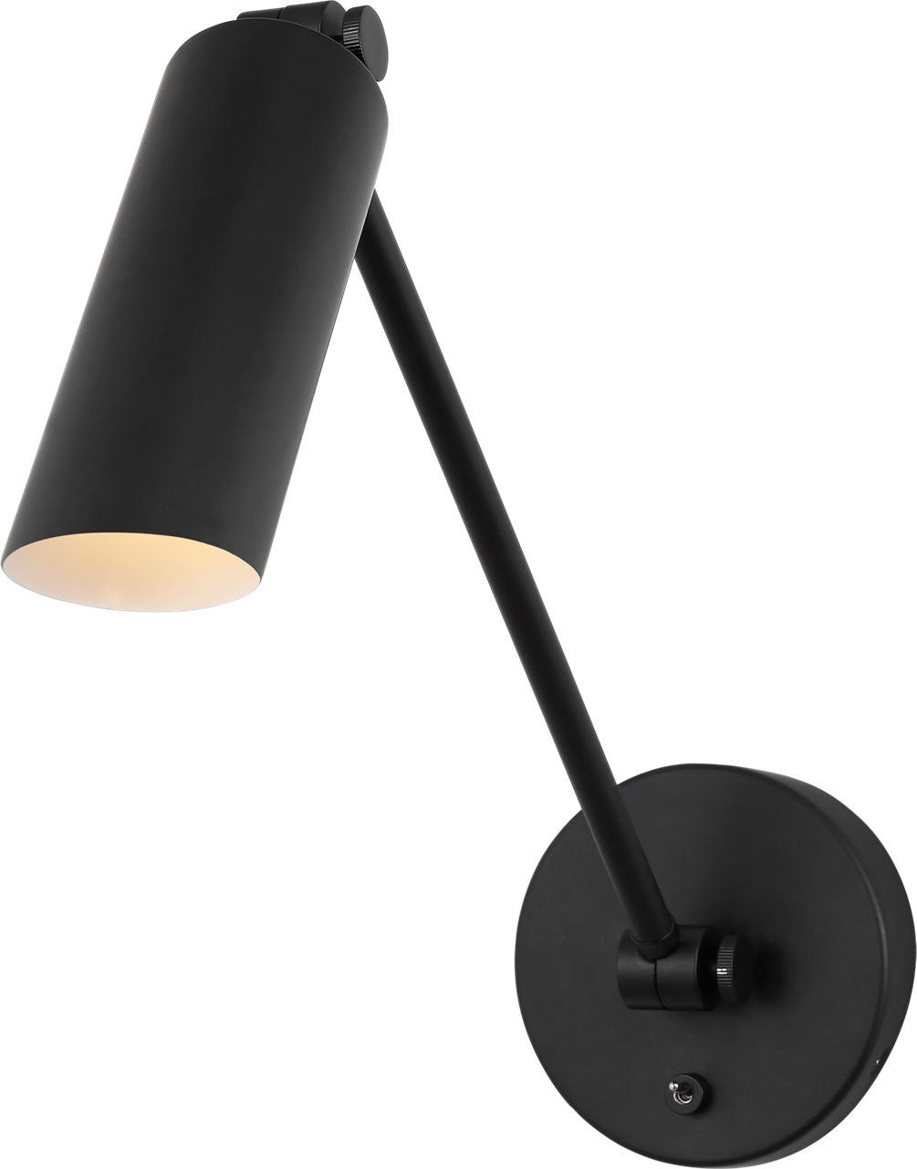Frasar Arm Medium Sconce Midnight Black