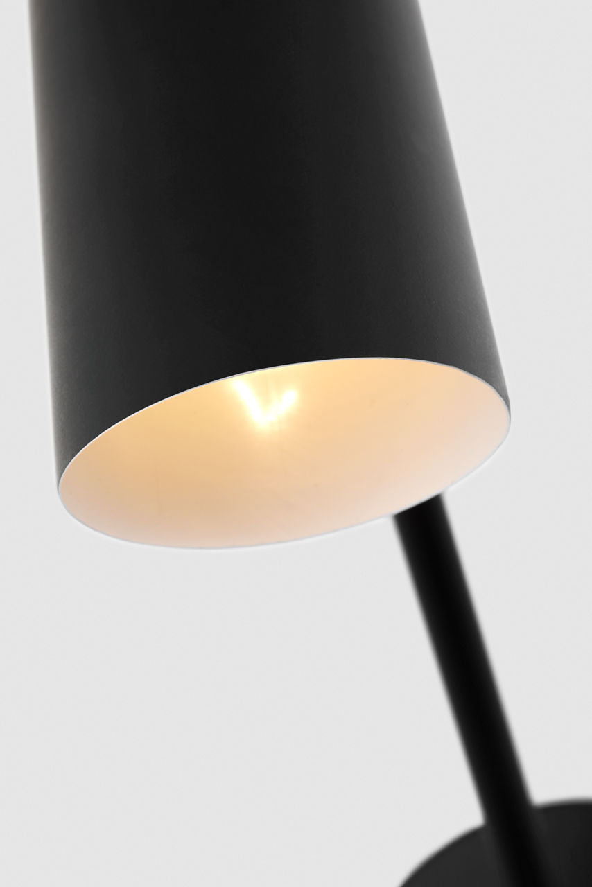 Frasar Arm Medium Sconce Midnight Black