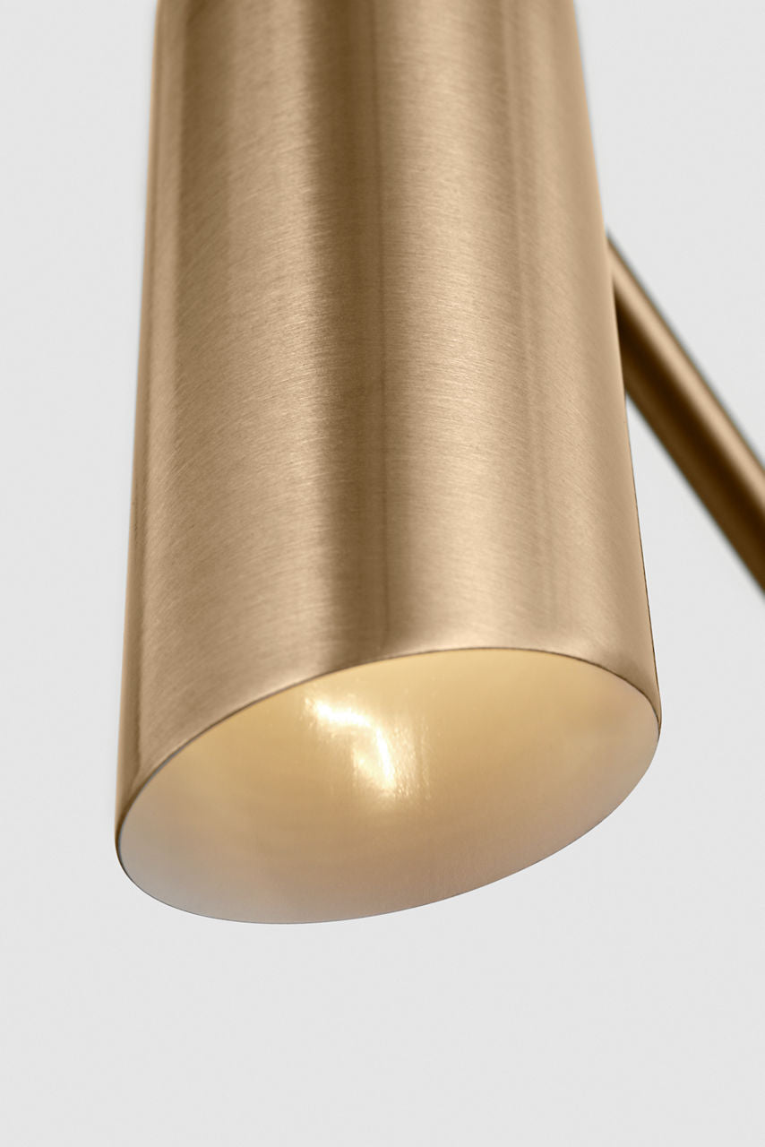 Frasar Arm Medium Sconce Satin Brass