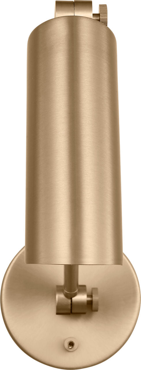 Frasar Arm Medium Sconce Satin Brass