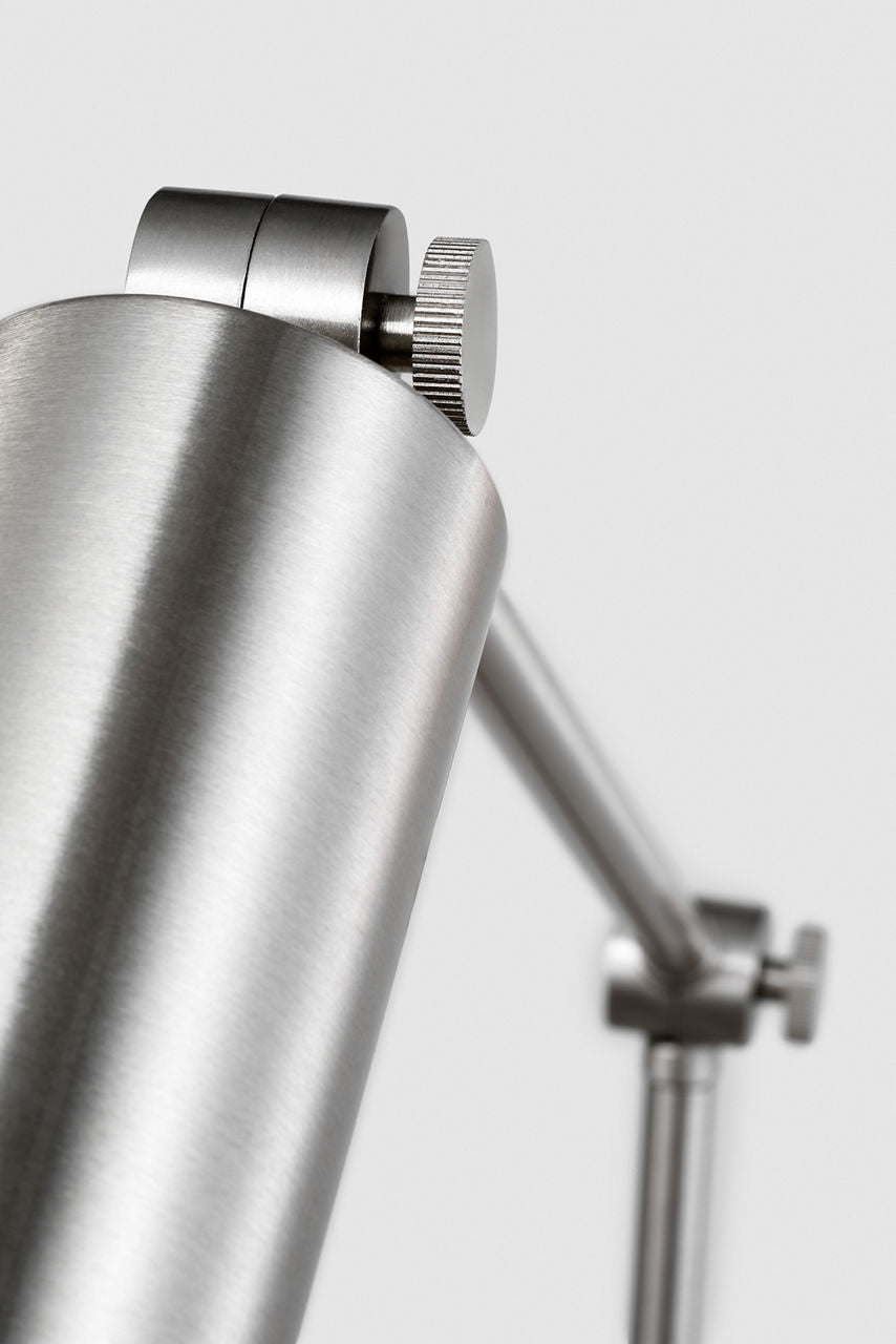 Frasar Arm Large Sconce Brushed Nickel