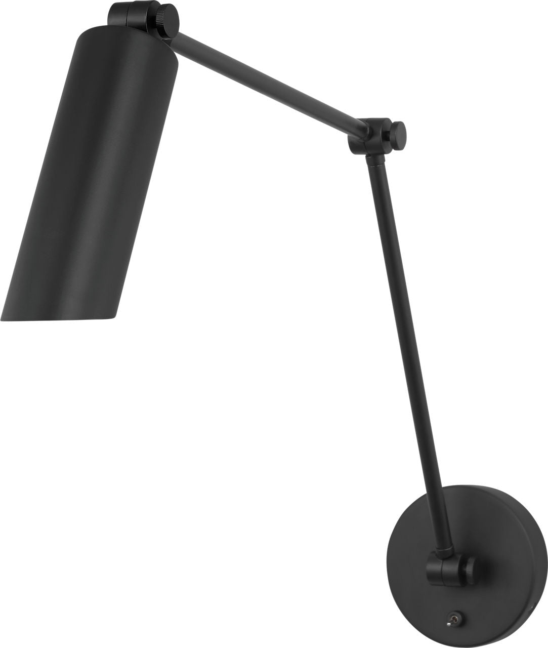 Frasar Arm Large Sconce Midnight Black