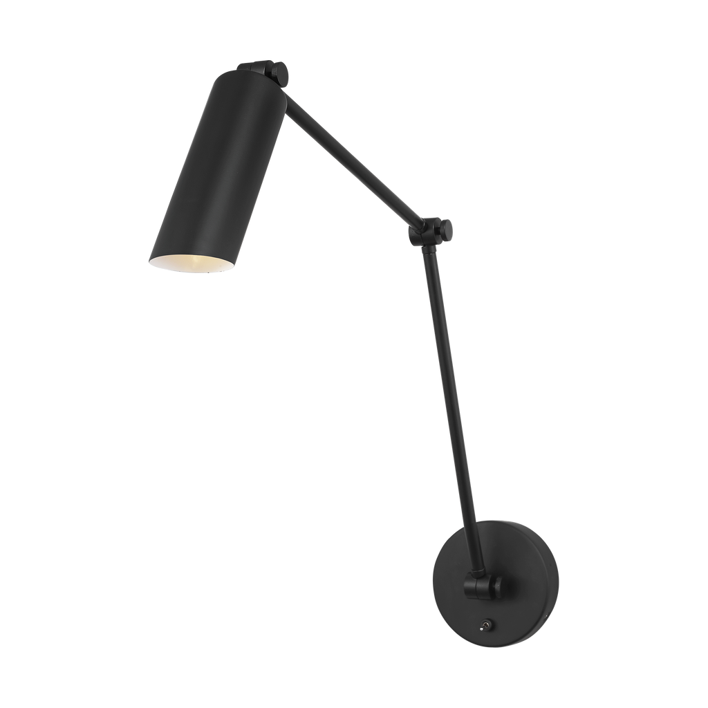 Frasar Arm Large Sconce Midnight Black