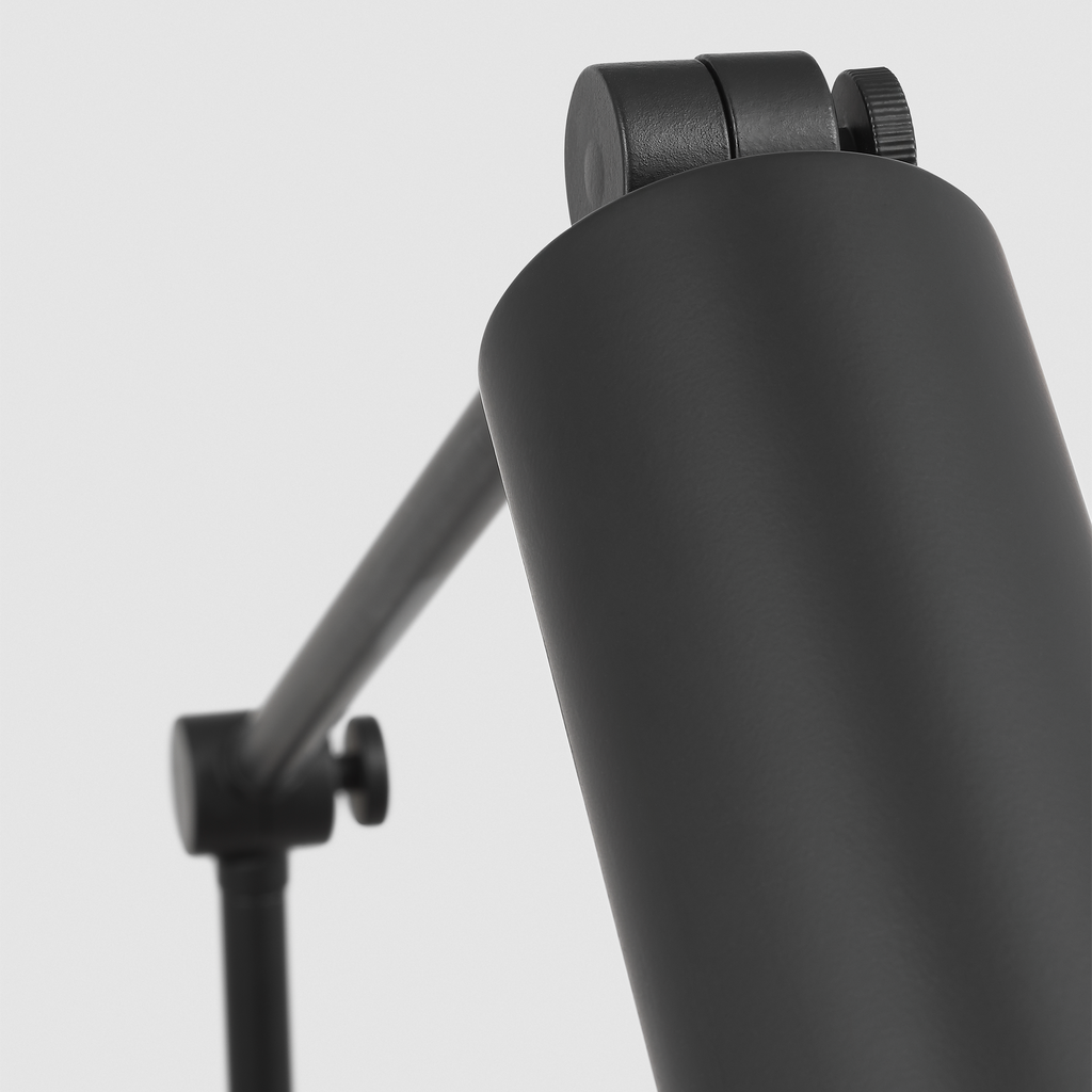 Frasar Arm Large Sconce Midnight Black