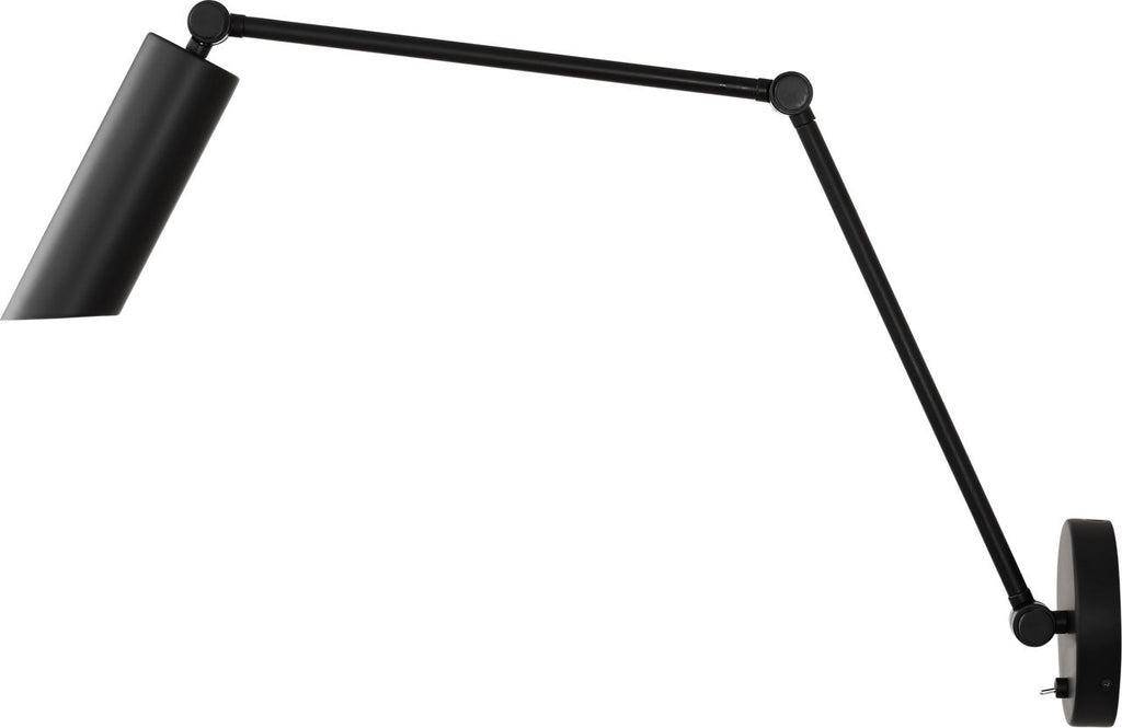 Frasar Arm Large Sconce Midnight Black