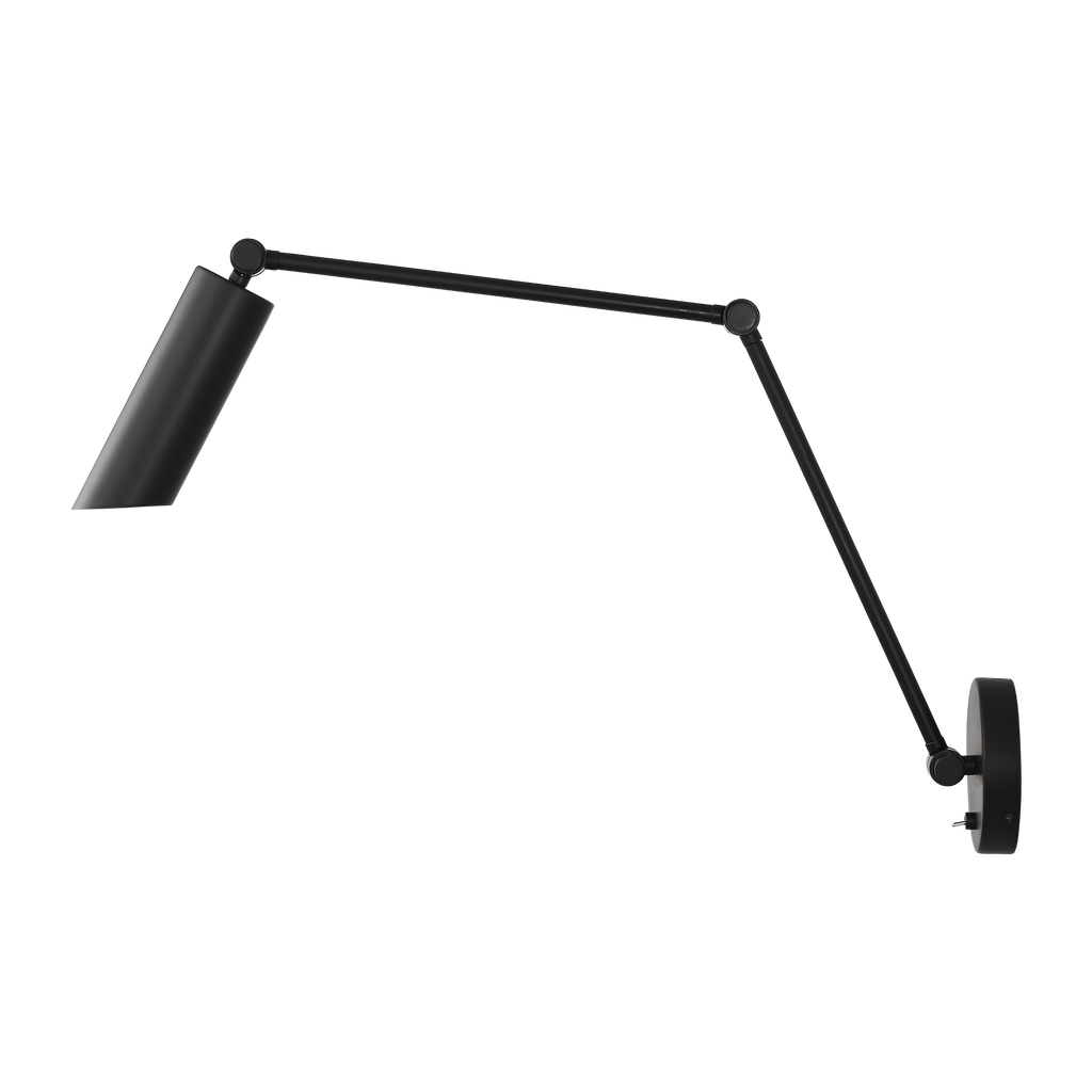 Frasar Arm Large Sconce Midnight Black