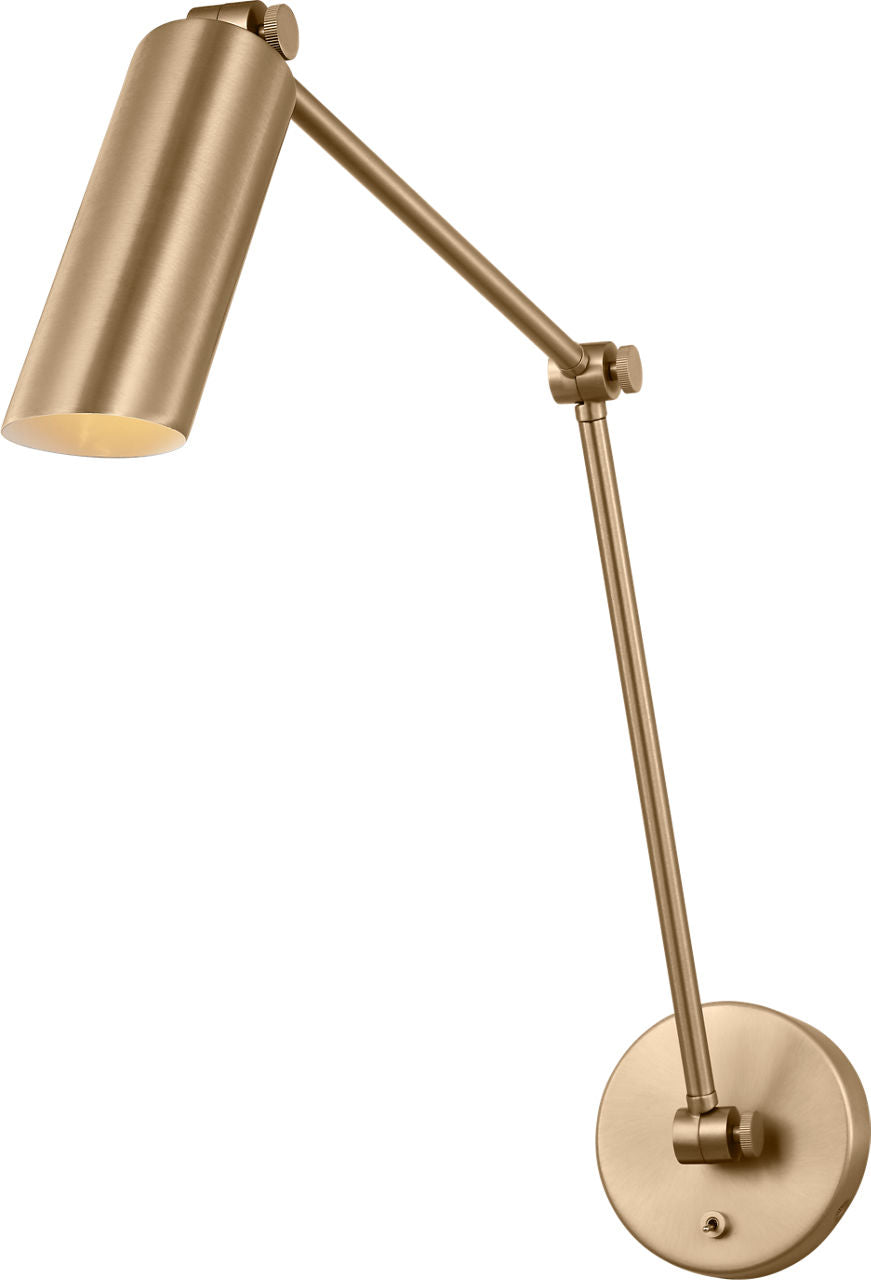 Frasar Arm Large Sconce Satin Brass