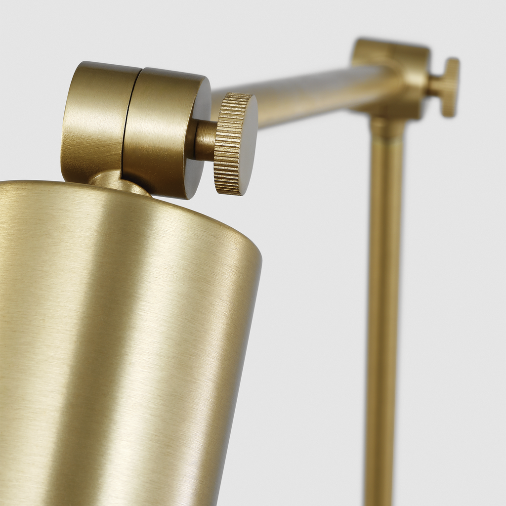 Frasar Arm Large Sconce Satin Brass