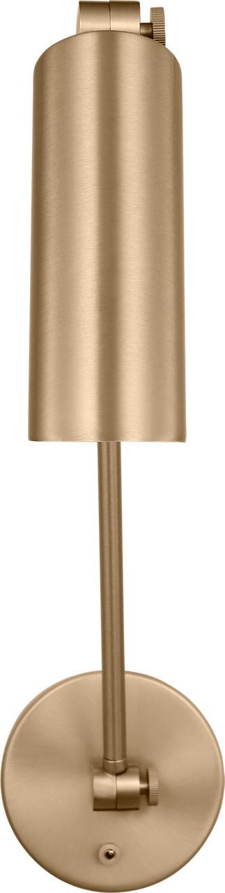 Frasar Arm Large Sconce Satin Brass