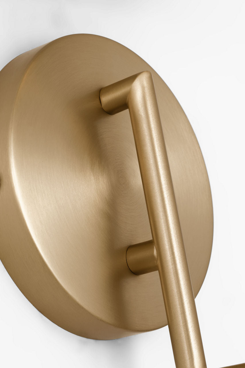 Ender Small Sconce Satin Brass