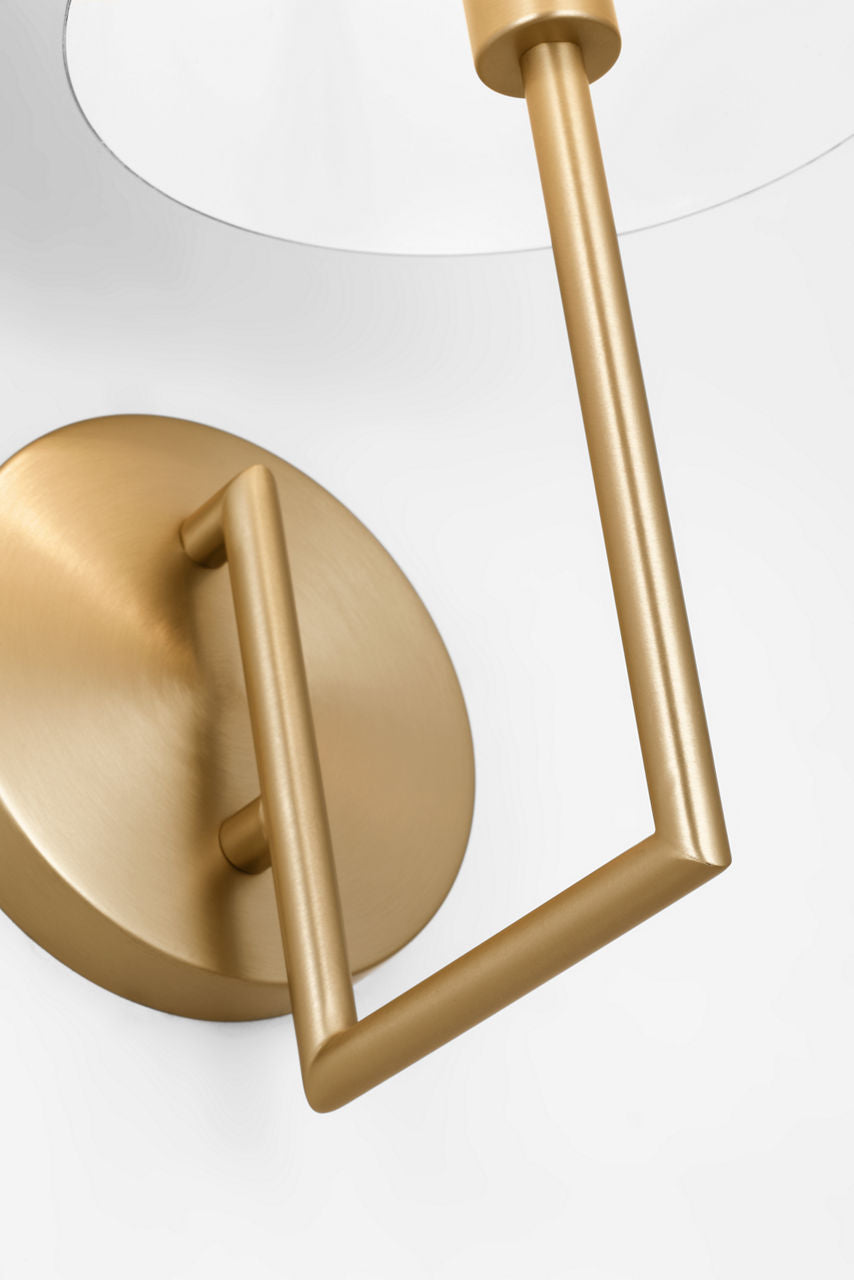 Ender Small Sconce Satin Brass