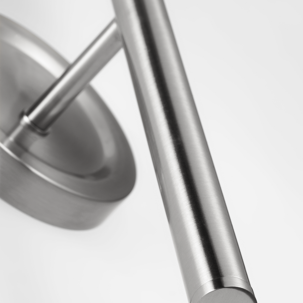Egmont Tall Sconce Brushed Nickel