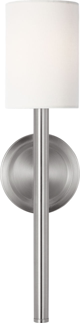 Egmont Tall Sconce Brushed Nickel