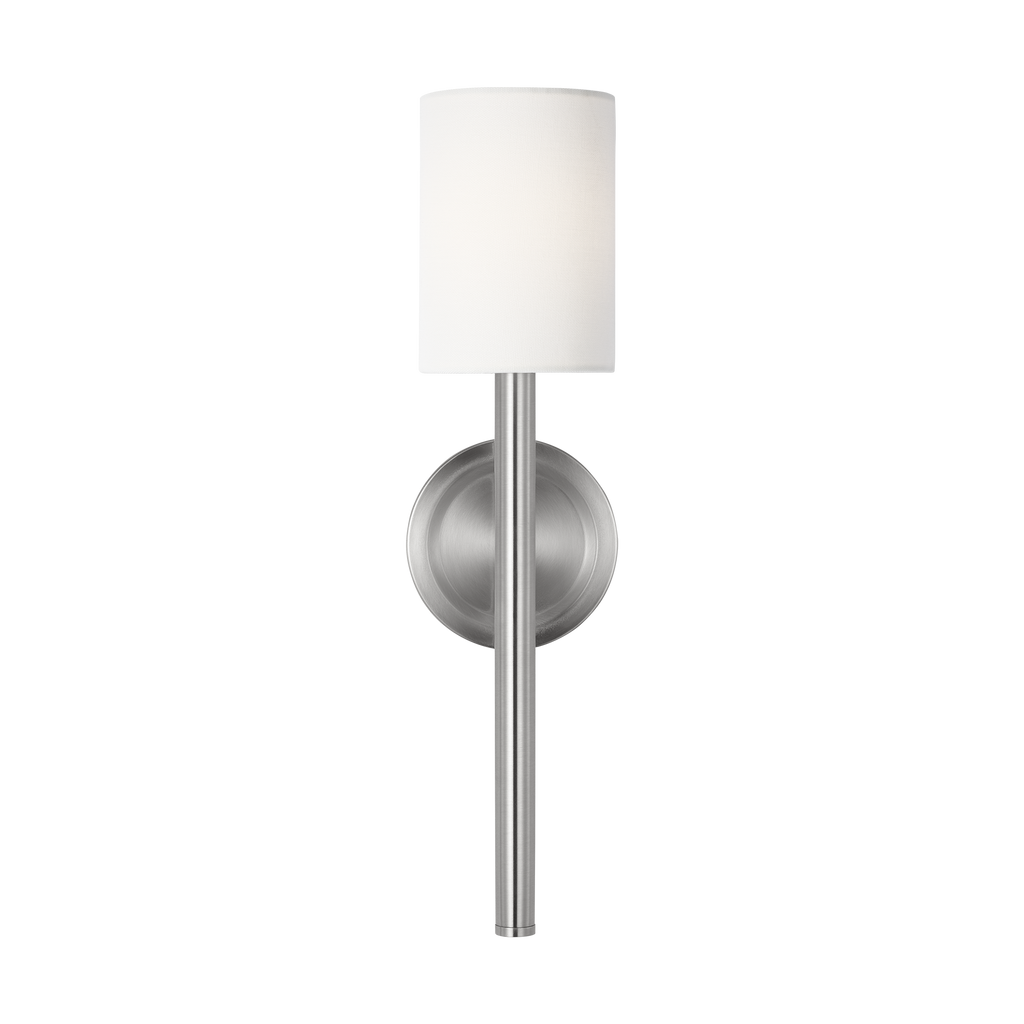 Egmont Tall Sconce Brushed Nickel
