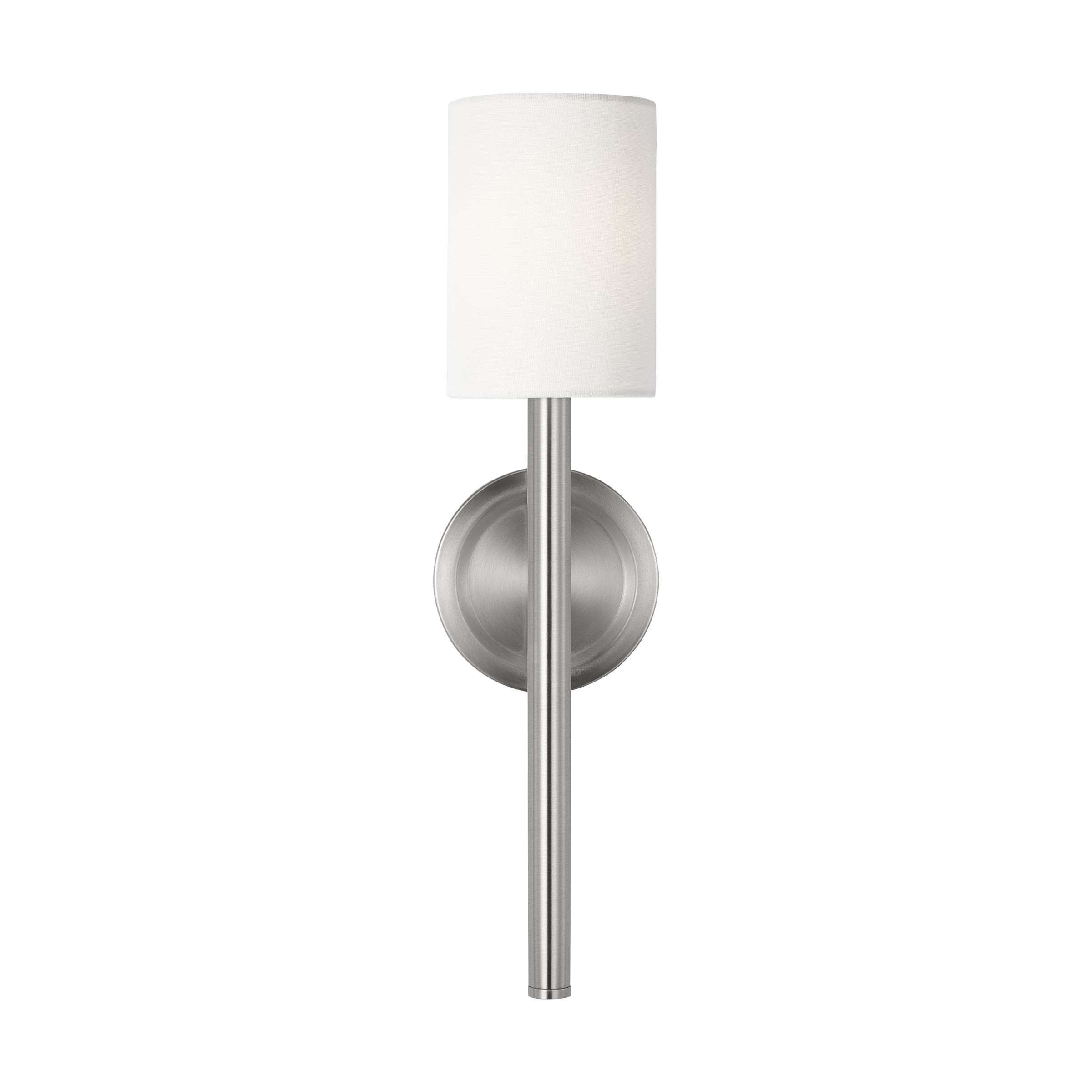 Egmont Tall Sconce Brushed Nickel