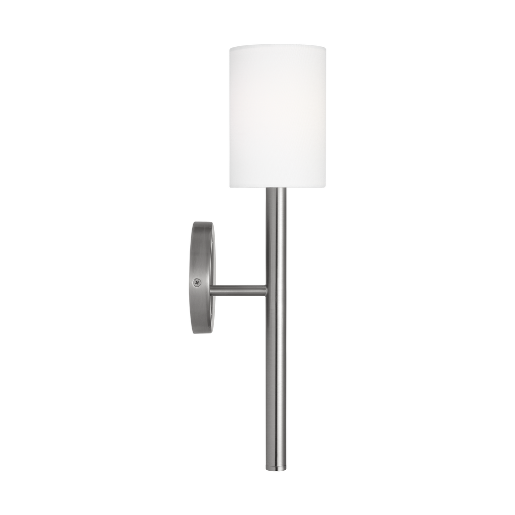 Egmont Tall Sconce Brushed Nickel