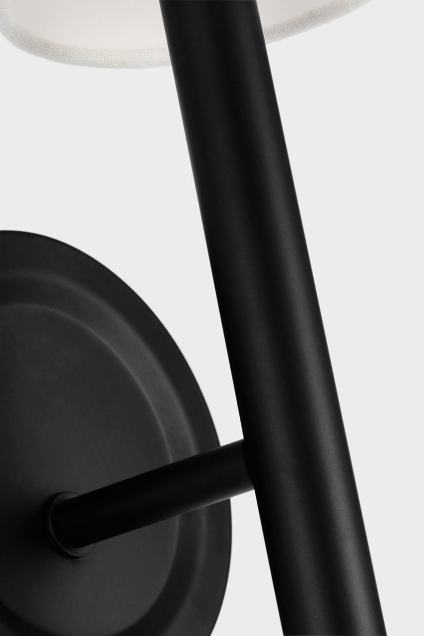 Egmont Tall Sconce Midnight Black