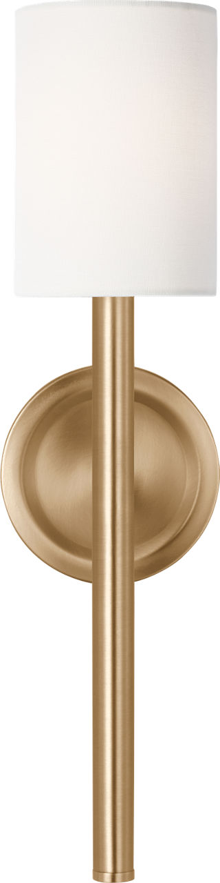 Egmont Tall Sconce Satin Brass