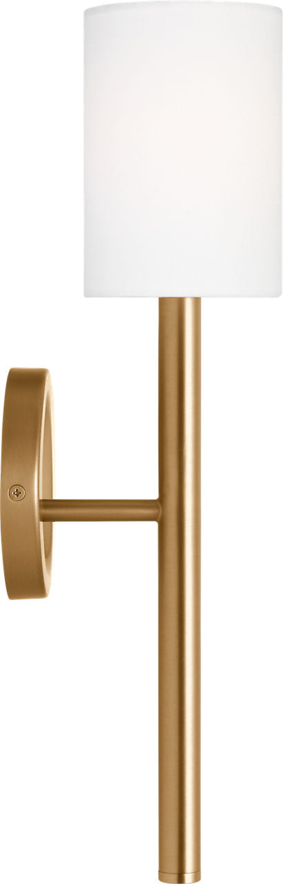 Egmont Tall Sconce Satin Brass