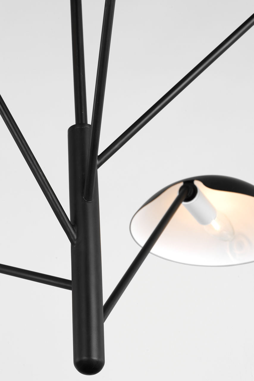 Nevel Tall Chandelier | Aged Iron