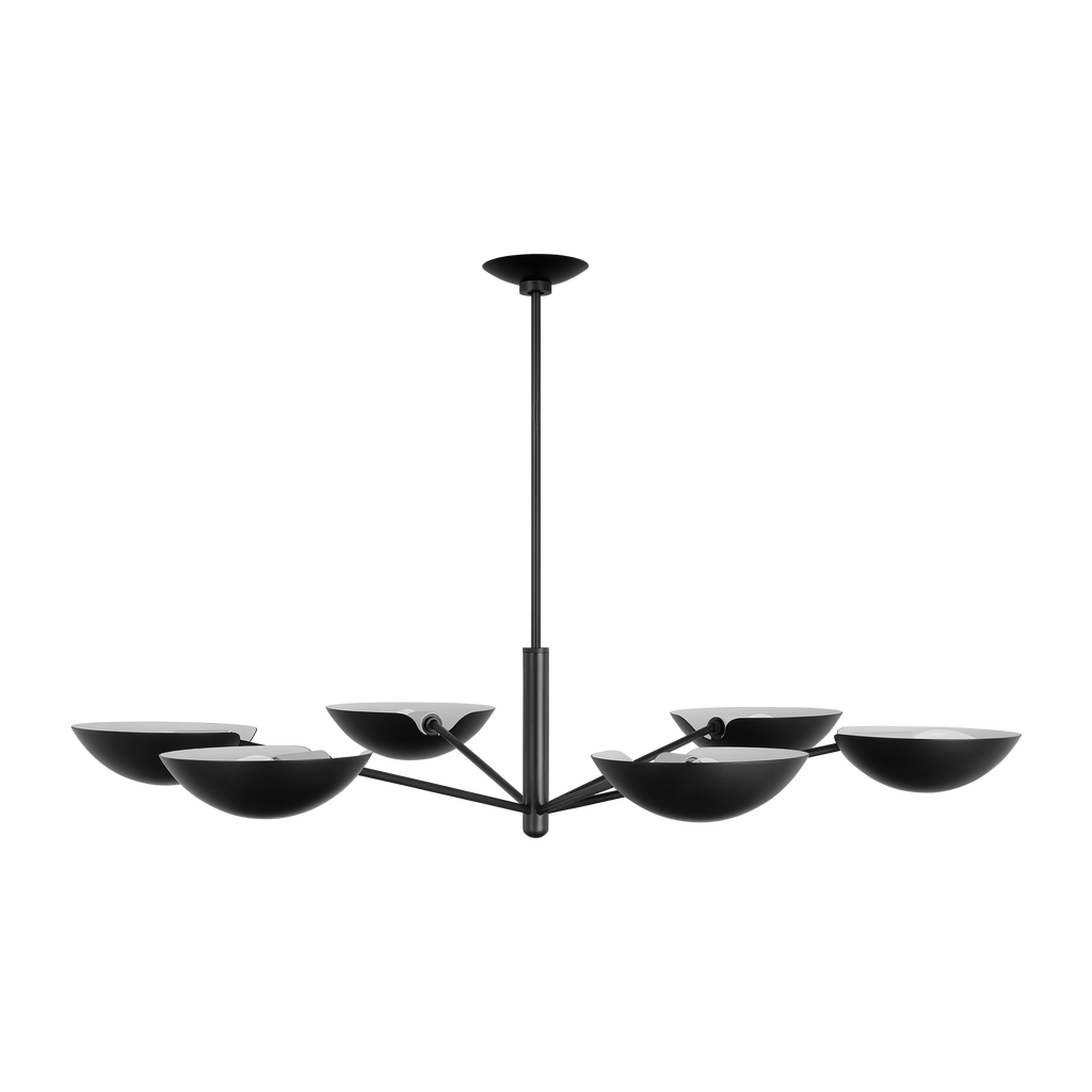 Nevel Extra Large Chandelier Aged Iron