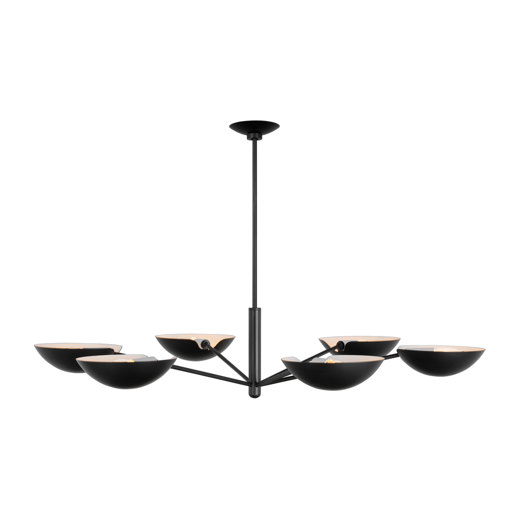Nevel Extra Large Chandelier Aged Iron