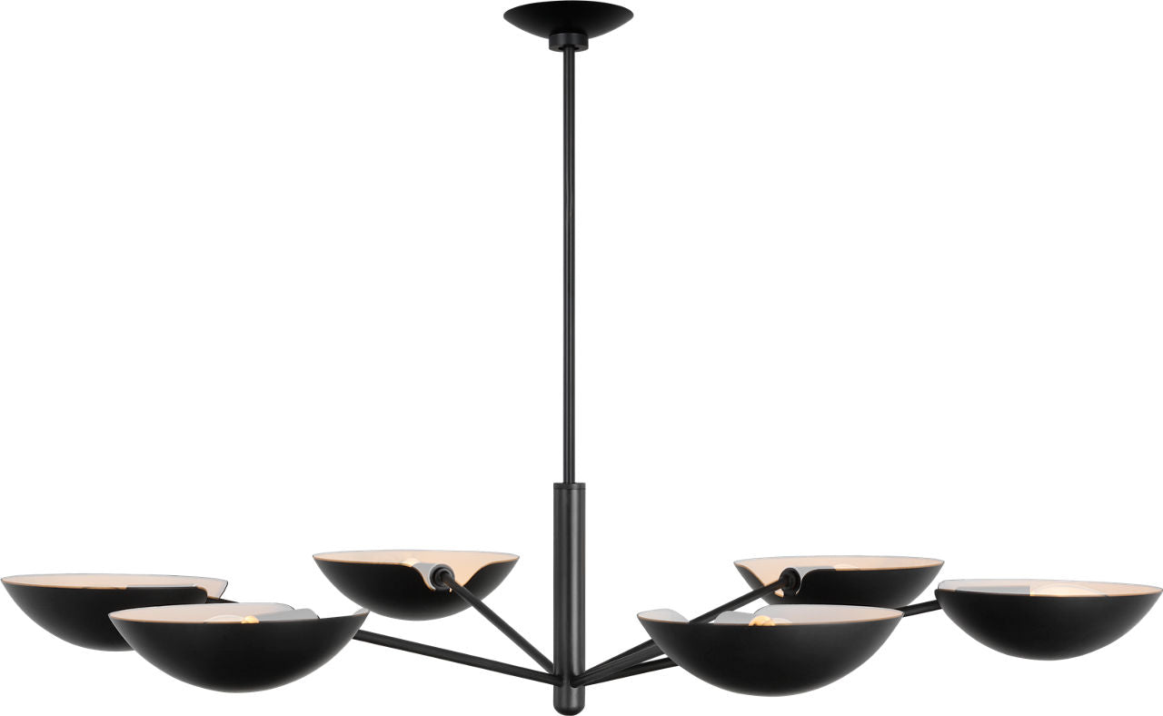 Nevel Extra Large Chandelier Aged Iron