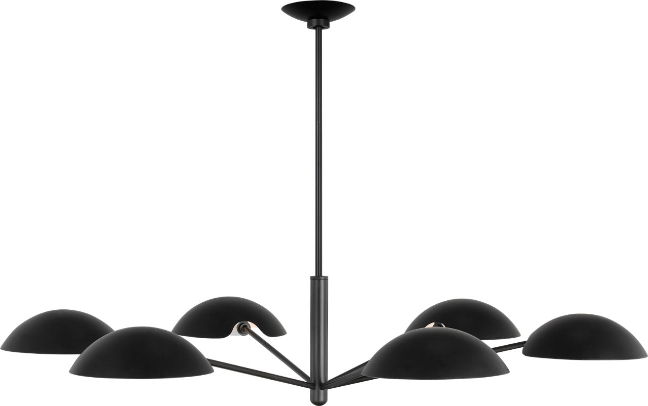 Nevel Extra Large Chandelier Aged Iron