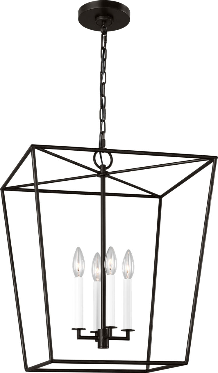 Viota Medium Lantern Aged Iron