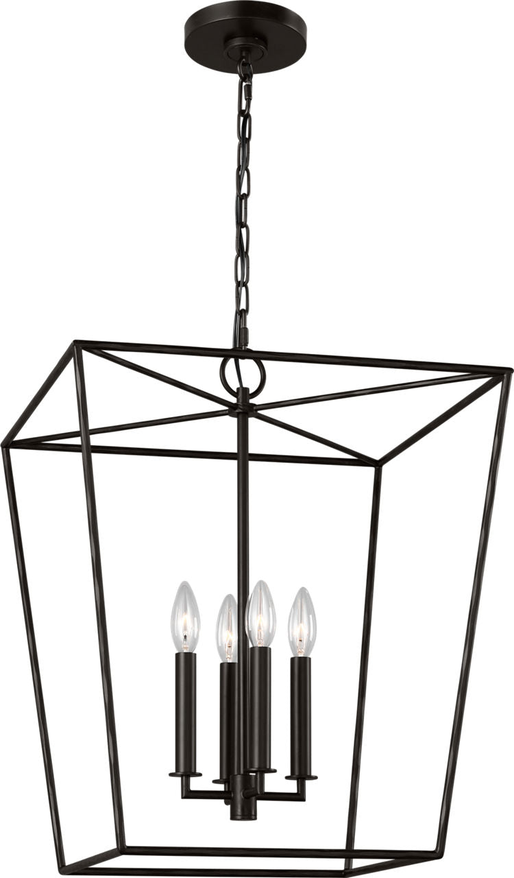 Viota Medium Lantern Aged Iron