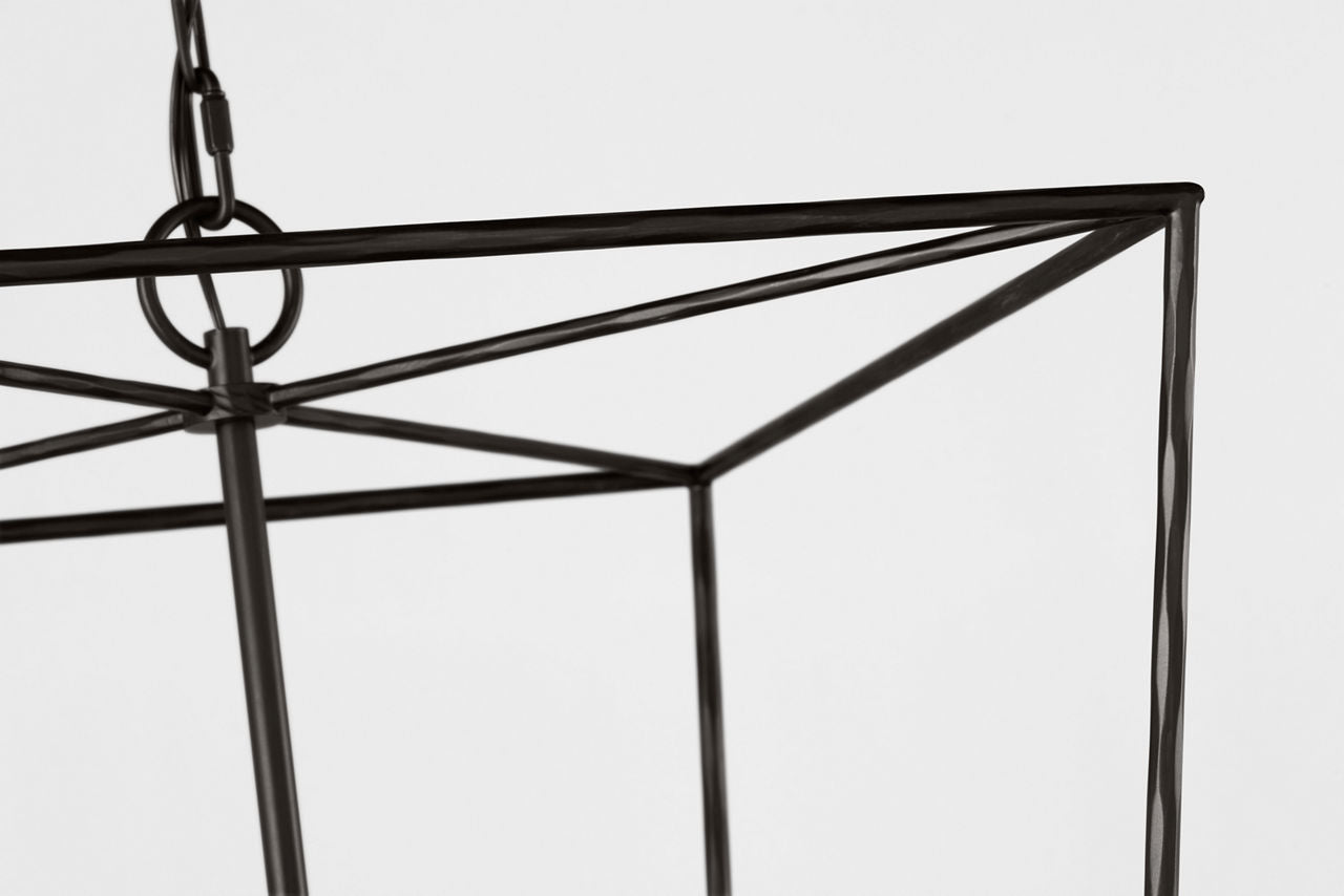Viota Medium Lantern Aged Iron