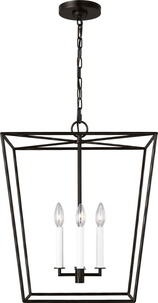 Viota Medium Lantern Aged Iron