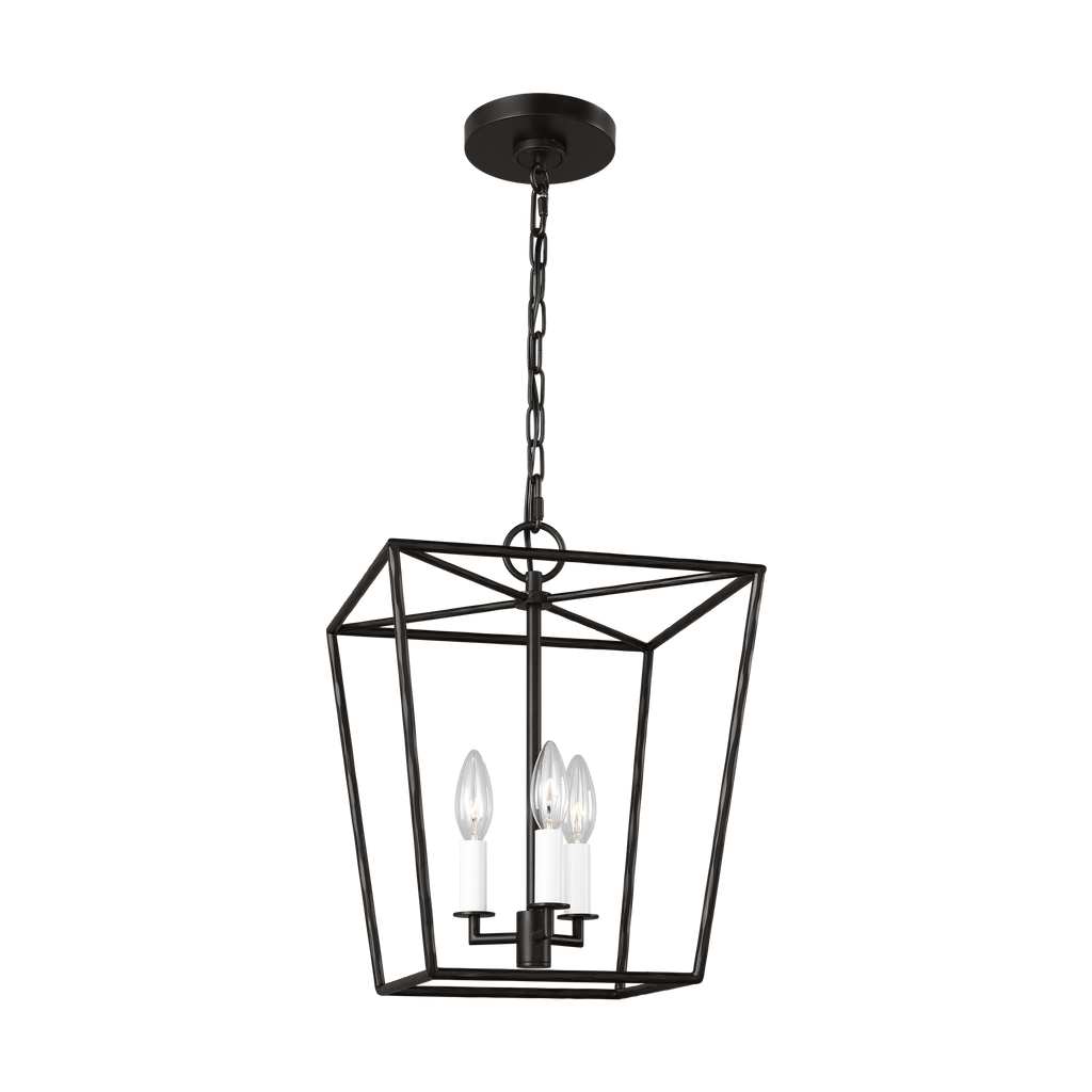 Viota Small Lantern Aged Iron