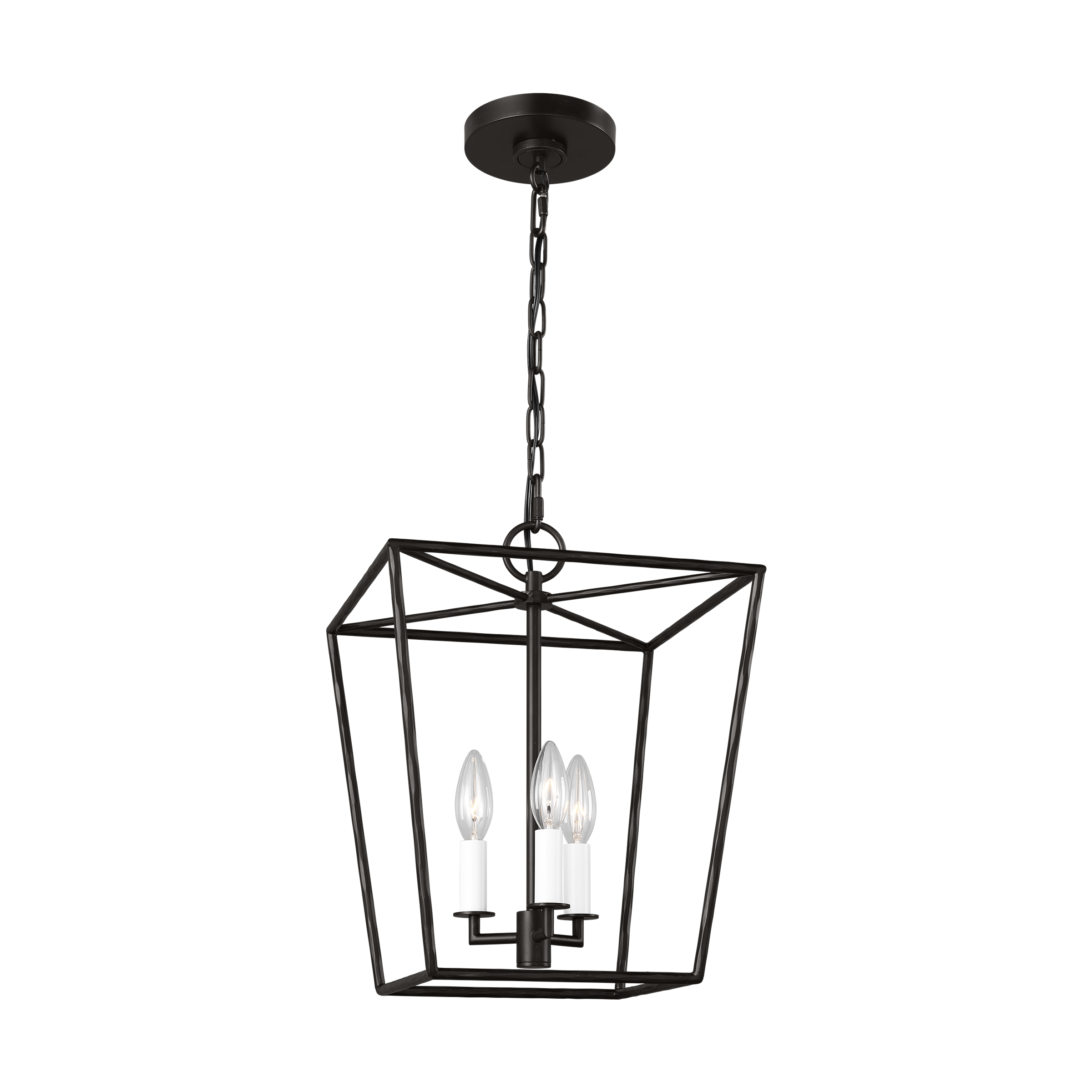 Viota Small Lantern Aged Iron