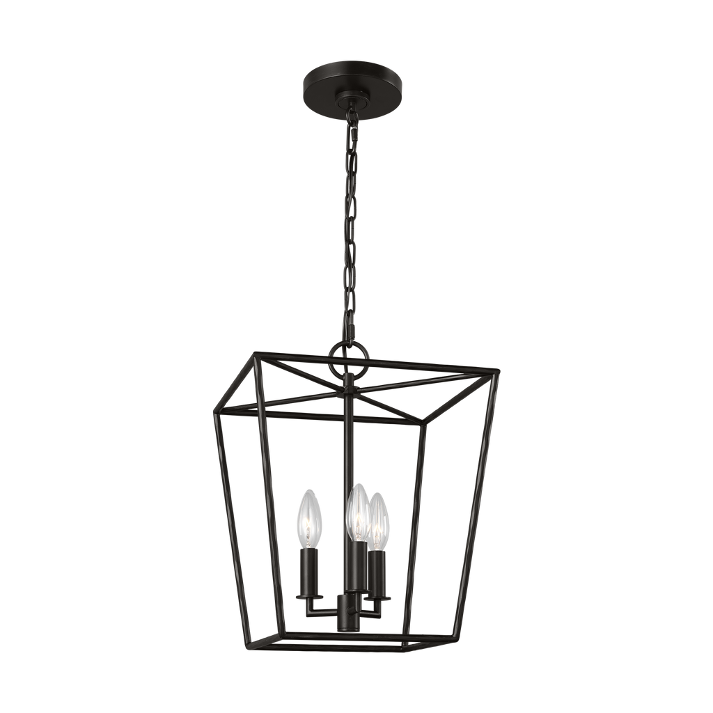 Viota Small Lantern Aged Iron