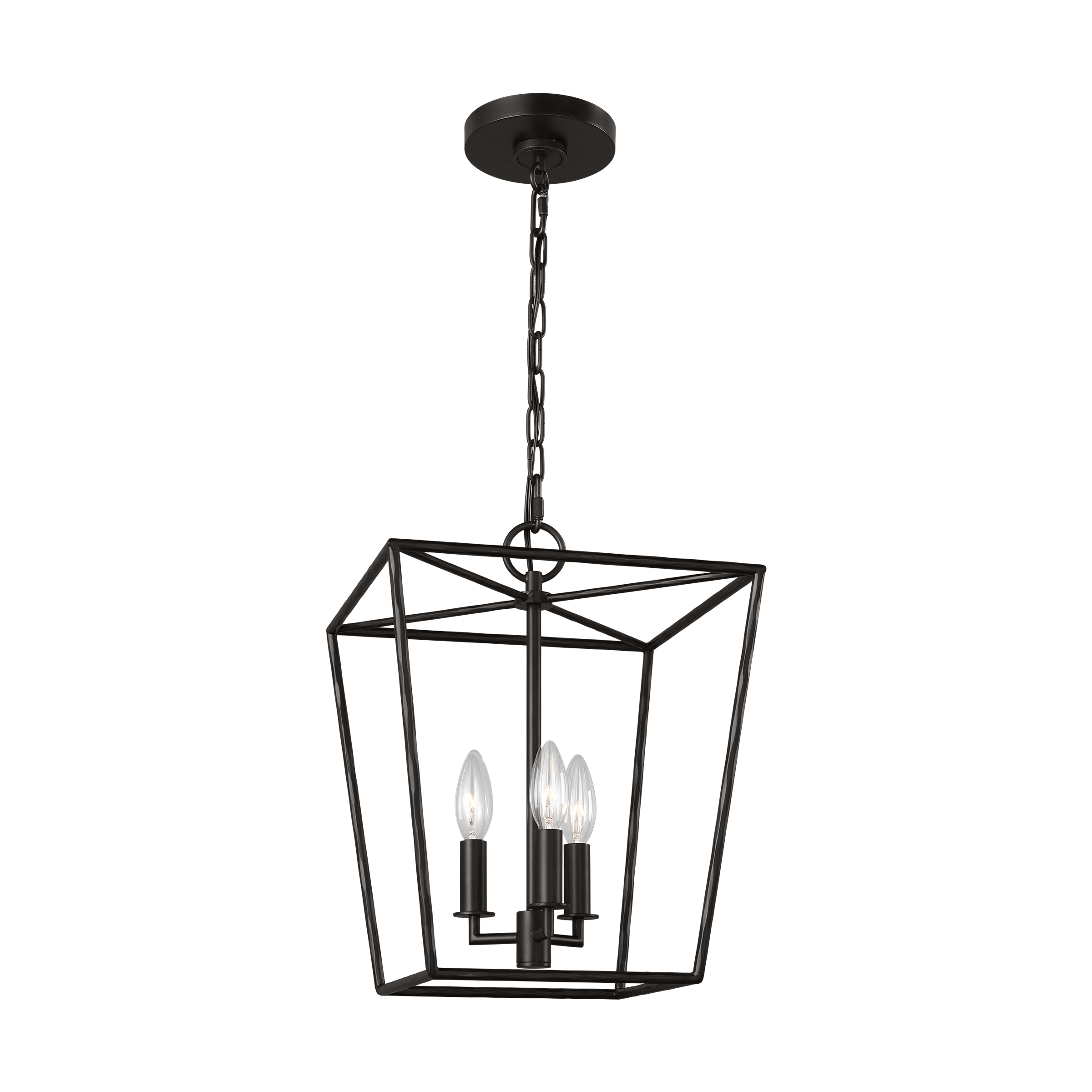 Viota Small Lantern Aged Iron